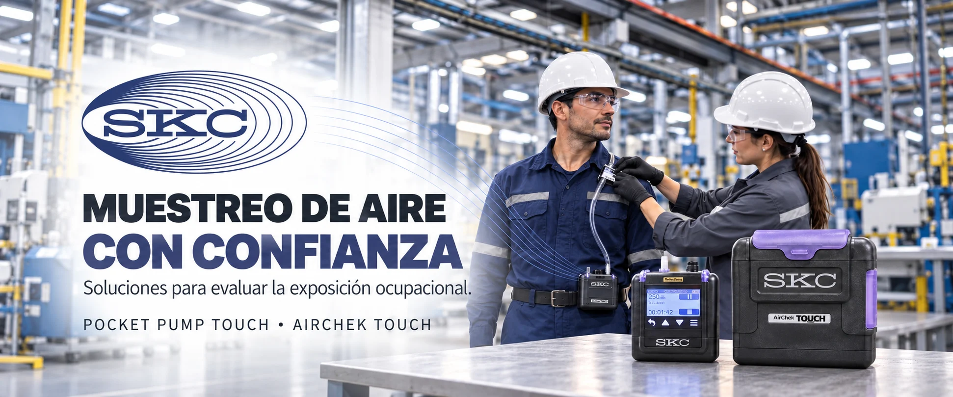 SKC: muestreo de aire con confianza.